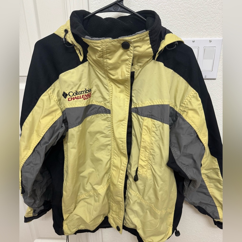 Vintage Columbia Yellow and Black Jacket